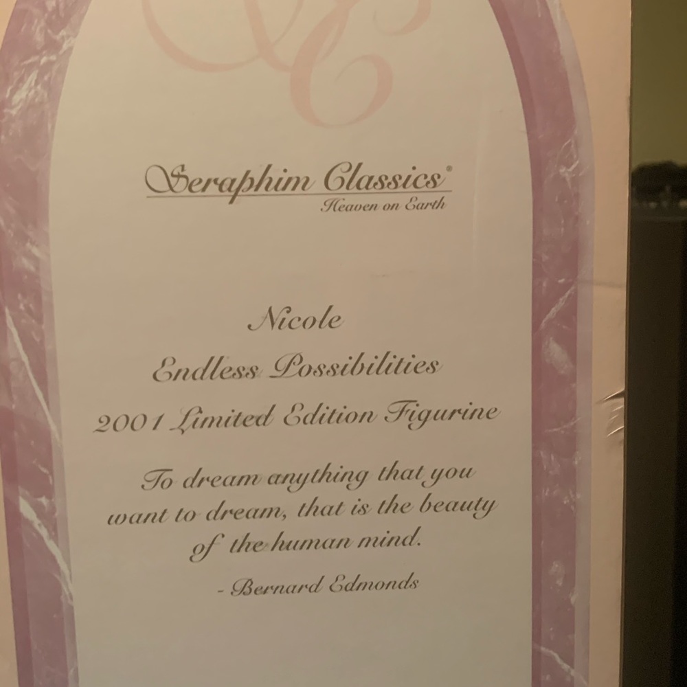 Seraphim Collection “ Nicole” RARE LimitedEdition - Picture 4 of 7